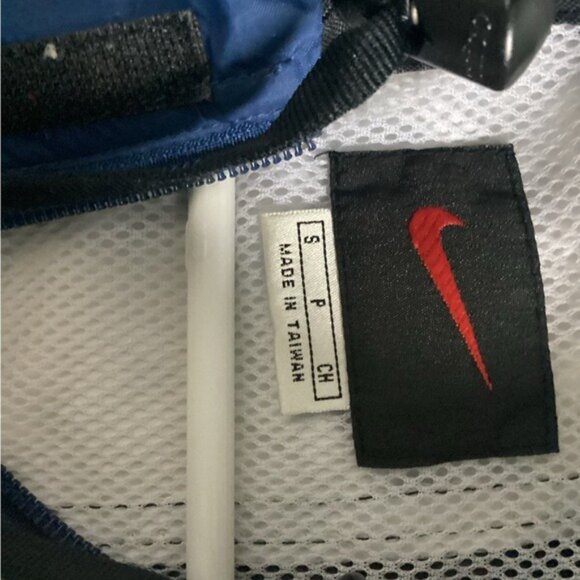 cowgirl argyle boho cozy grandpa dad Nike anorak half zip Jacket size small - Picture 3 of 6